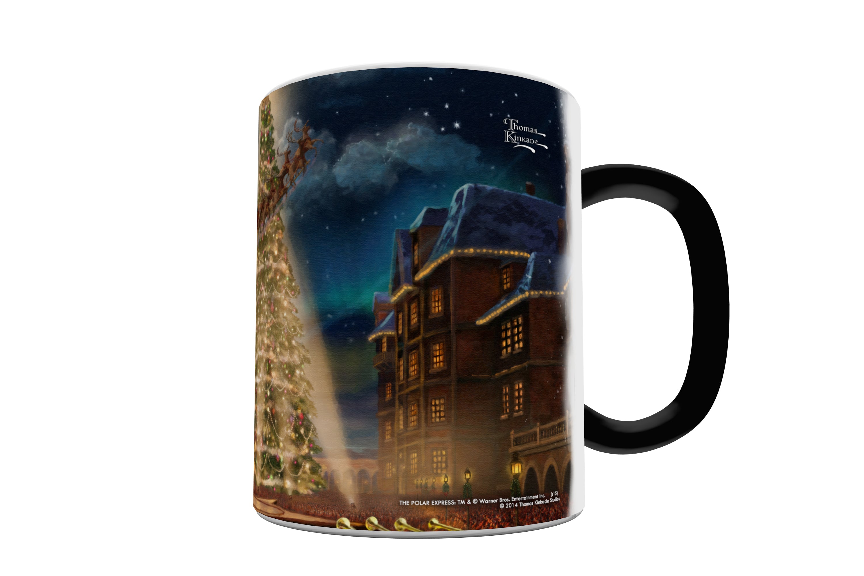 The Polar Express (Thomas Kinkade Studios Studios) Morphing Mugs® Heat Sensitive Mug MMUG150